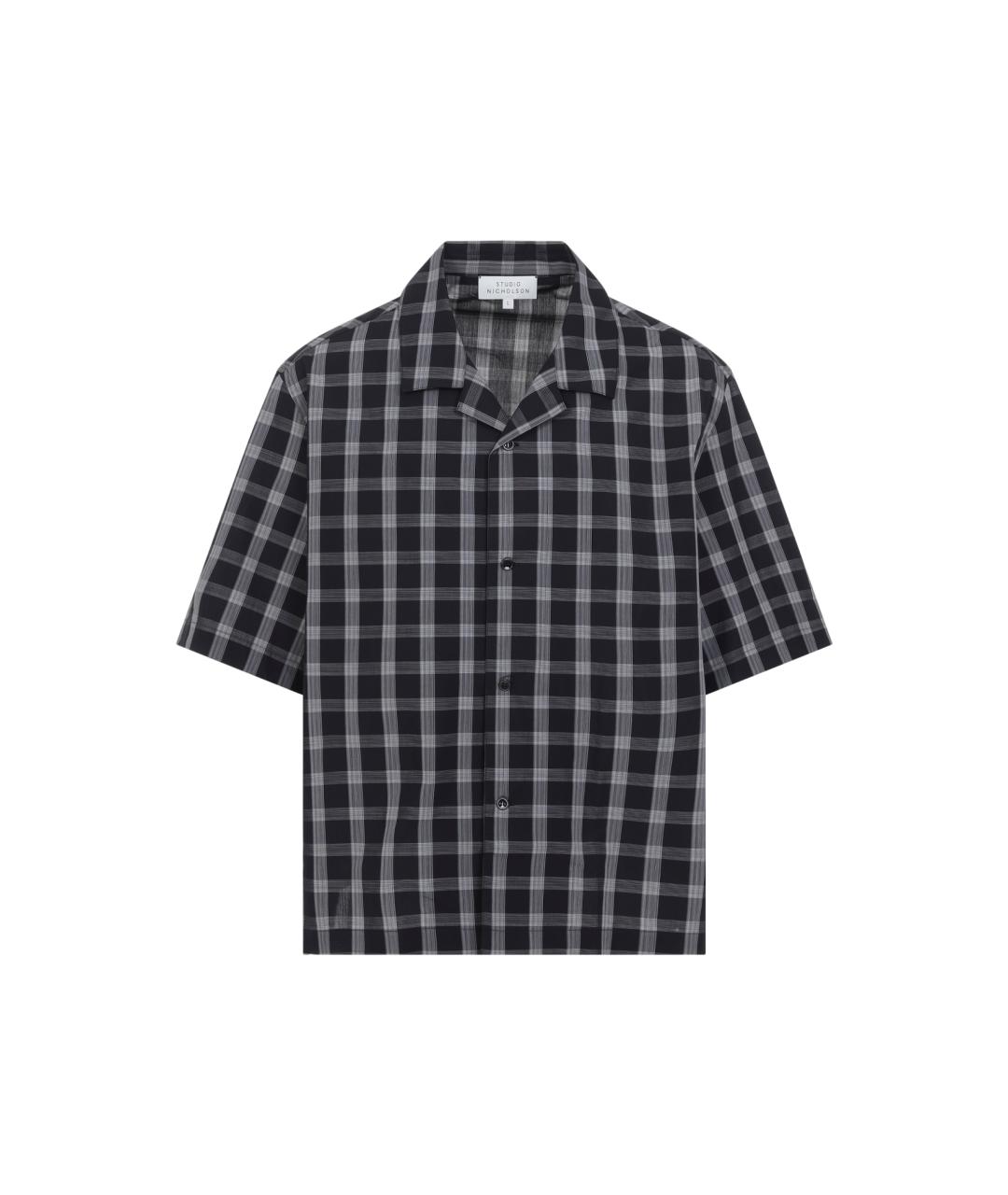 STUDIO NICHOLSON Мульти хлопковая кэжуал рубашка, фото 1