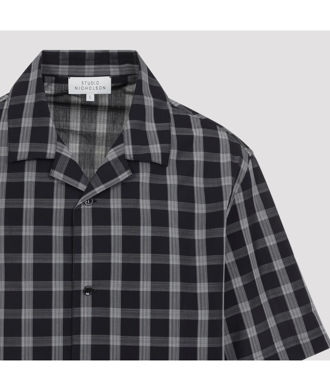 STUDIO NICHOLSON Мульти хлопковая кэжуал рубашка, фото 5