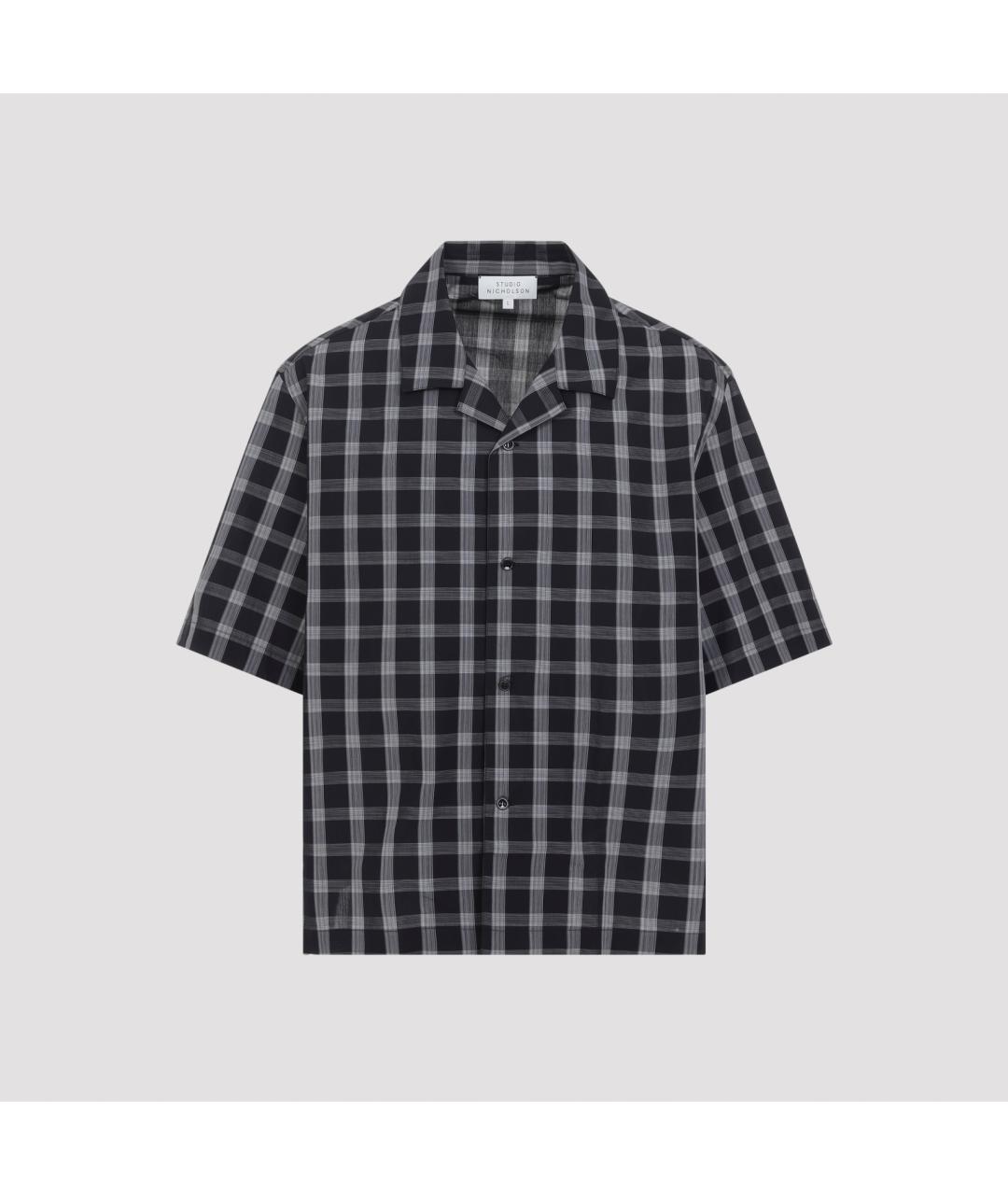 STUDIO NICHOLSON Мульти хлопковая кэжуал рубашка, фото 2