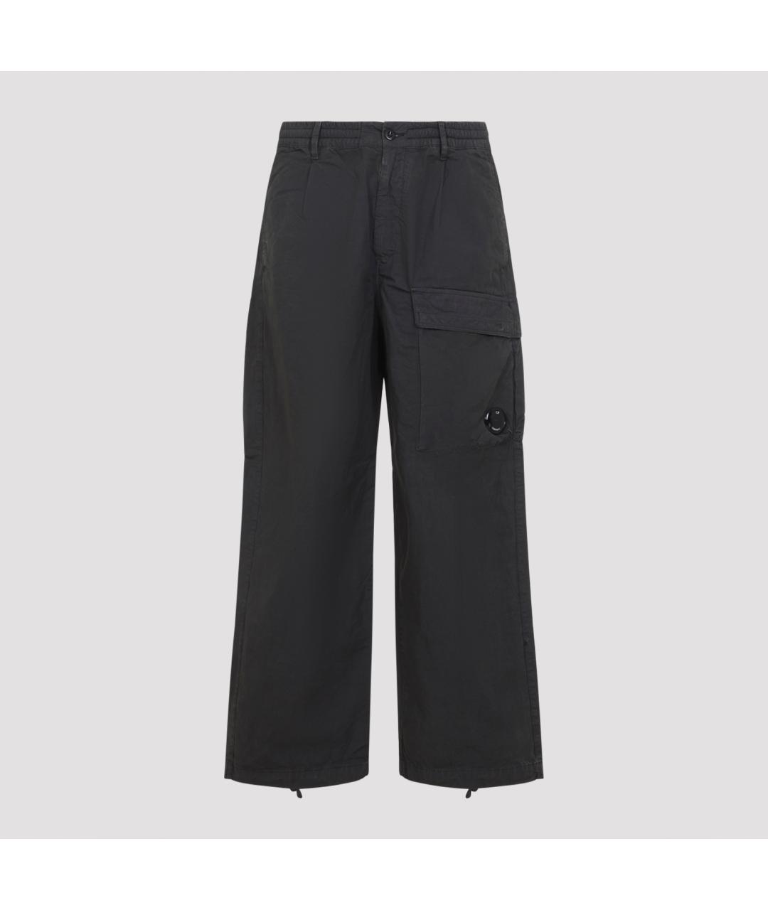 CP COMPANY Серые хлопковые повседневные брюки, фото 3
