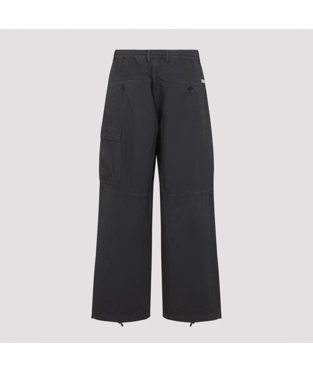 CP COMPANY Серые хлопковые повседневные брюки, фото 4