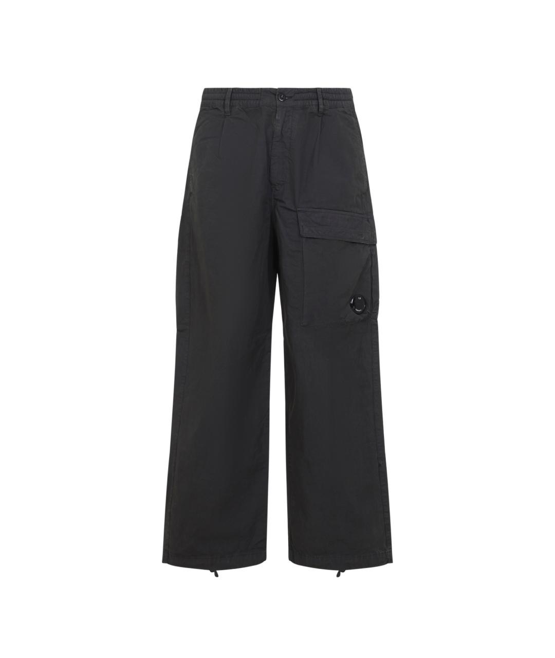 CP COMPANY Серые хлопковые повседневные брюки, фото 1