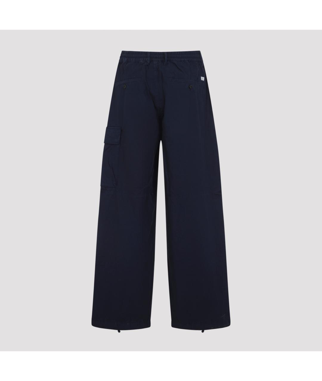CP COMPANY Темно-синие хлопковые повседневные брюки, фото 4