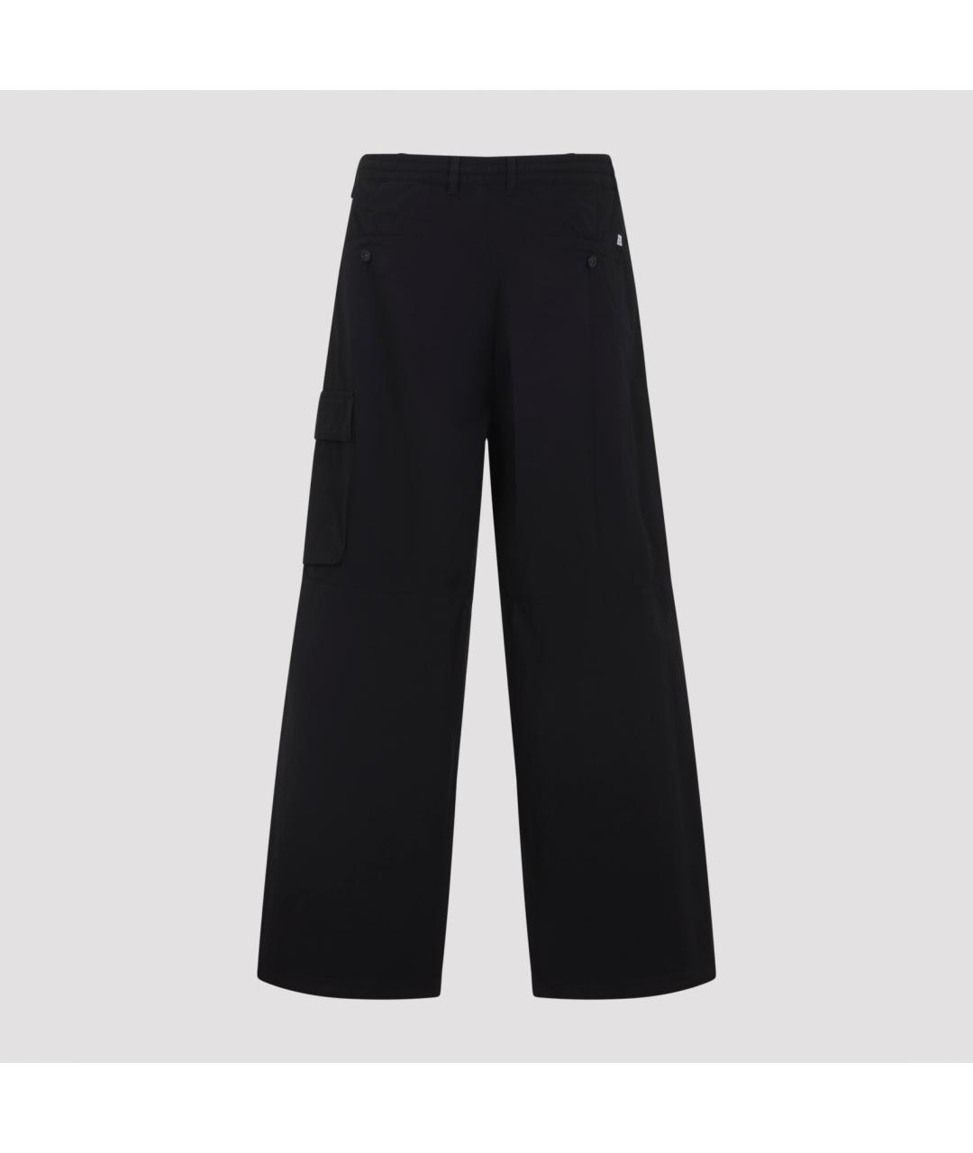CP COMPANY Черные хлопковые повседневные брюки, фото 4
