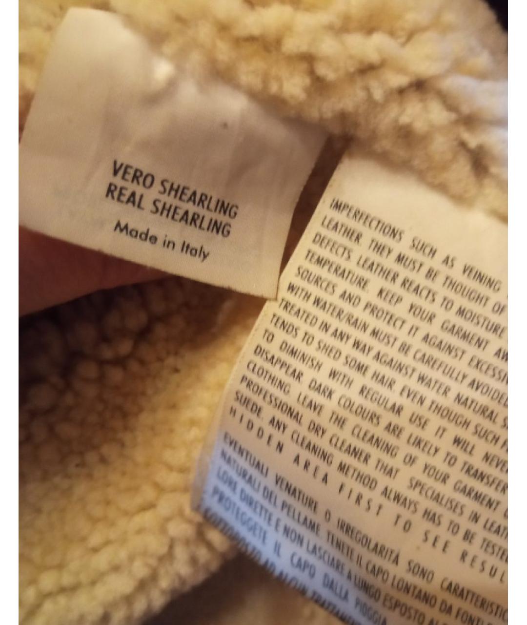 ALEXANDER MCQUEEN Горчичная замшевая дубленка, фото 7