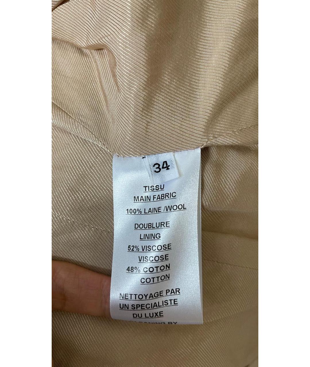 BALMAIN Бежевый жакет/пиджак, фото 3