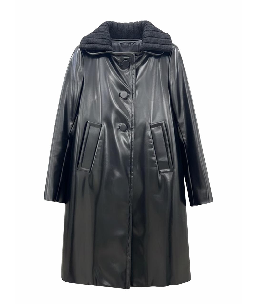 PRADA Черное пальто, фото 1