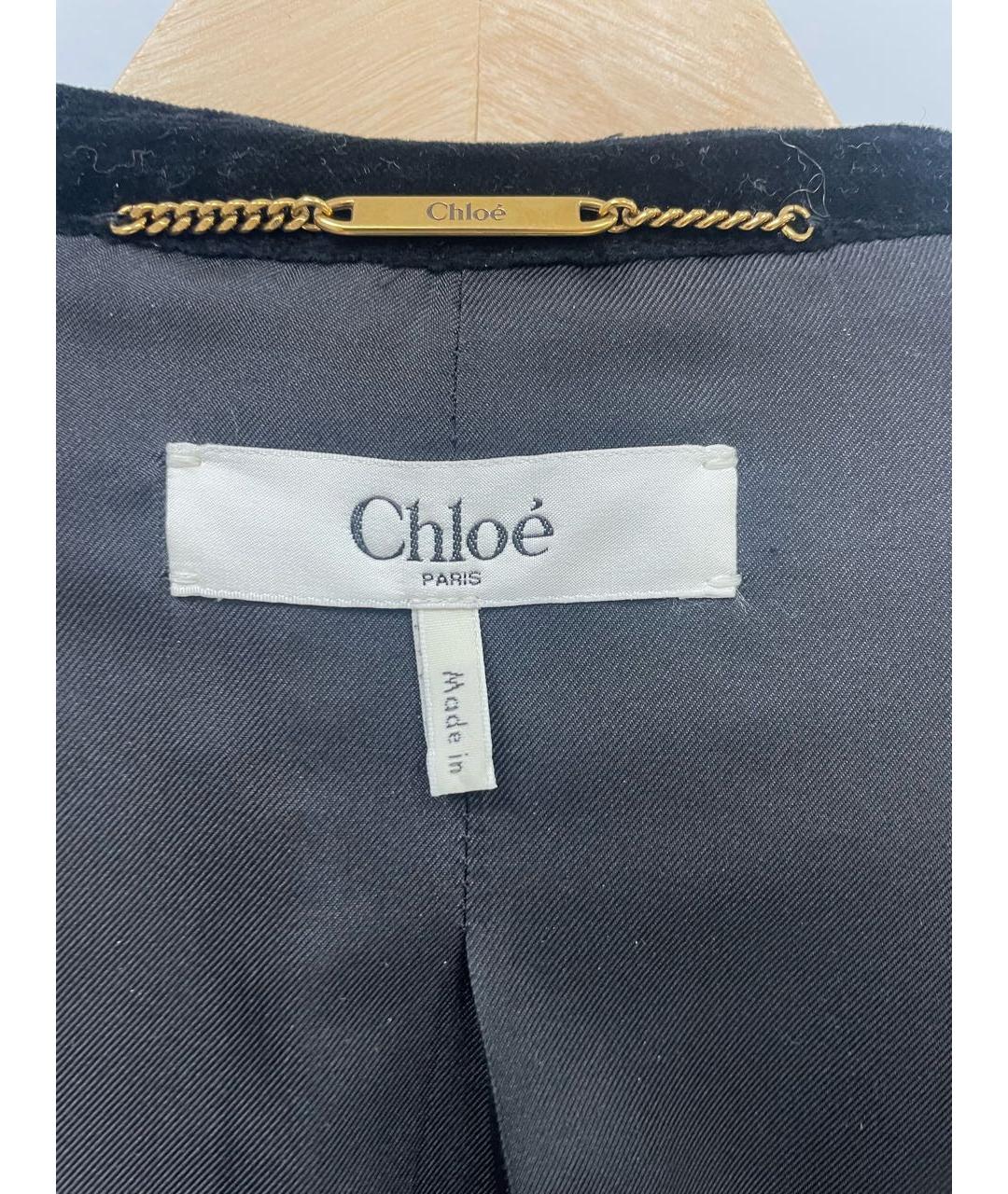 CHLOE Мульти шерстяной жакет/пиджак, фото 3