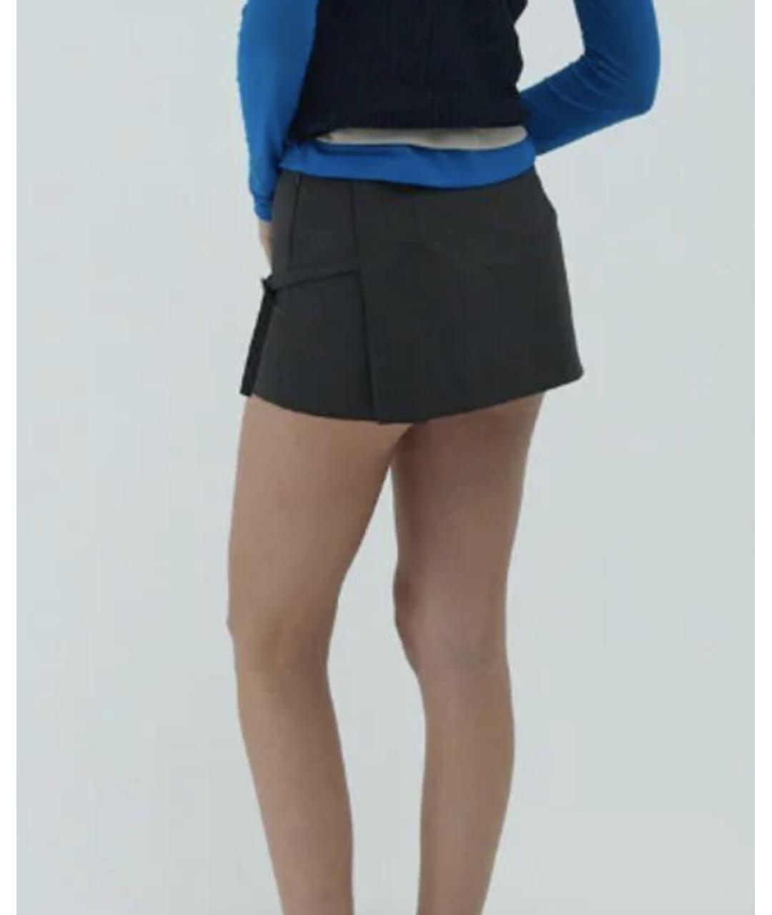 PALOMA WOOL Коричневая юбка мини, фото 4