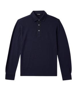 ZEGNA Поло с длинным рукавом