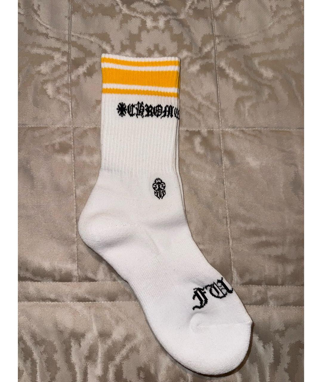 CHROME HEARTS Белые носки, чулки и колготы, фото 4