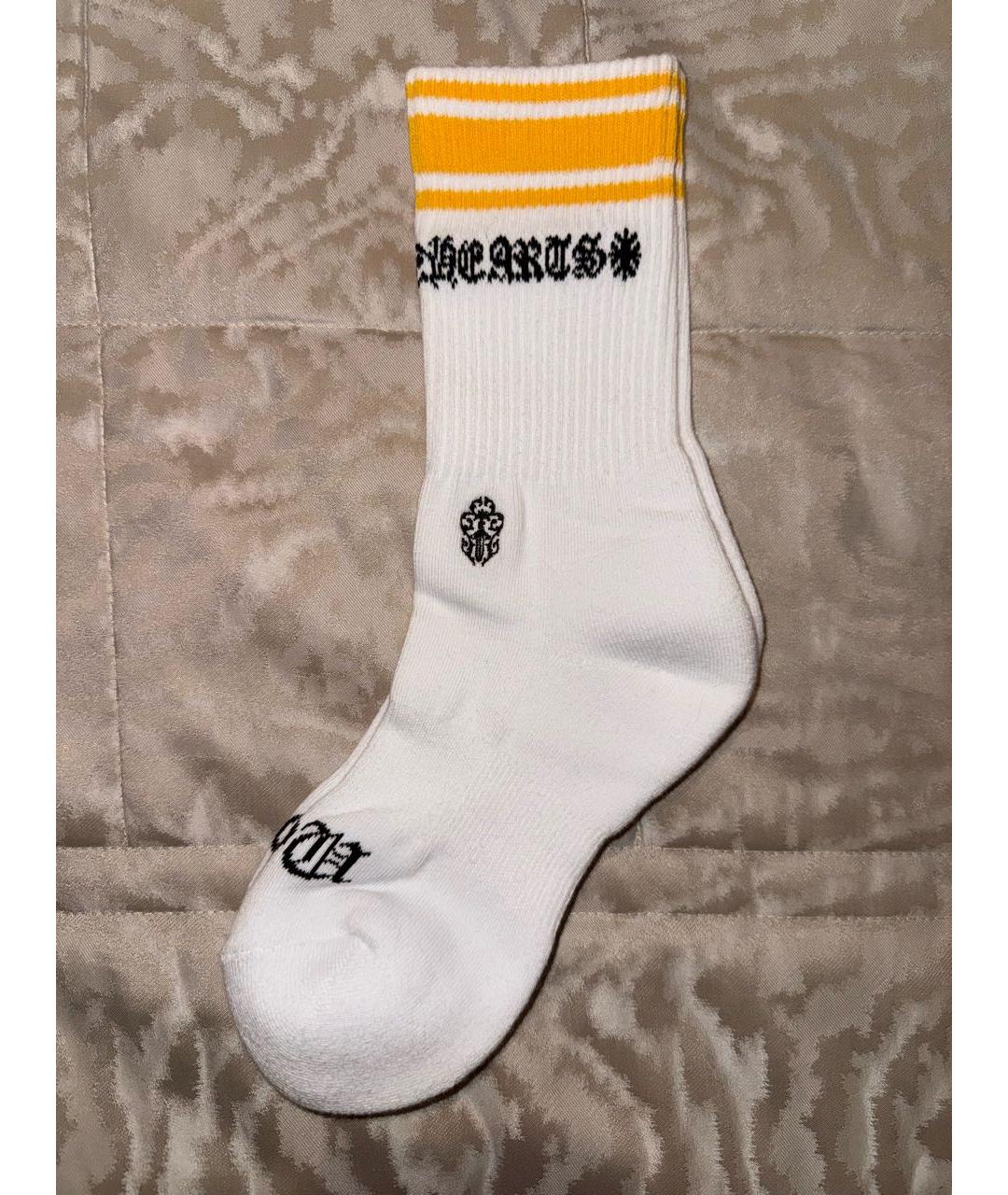 CHROME HEARTS Белые носки, чулки и колготы, фото 3