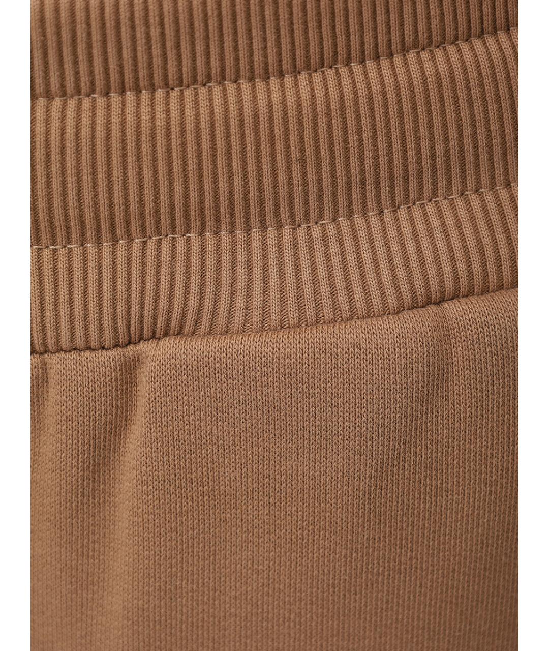 DOLCE&GABBANA Коричневые повседневные брюки, фото 5