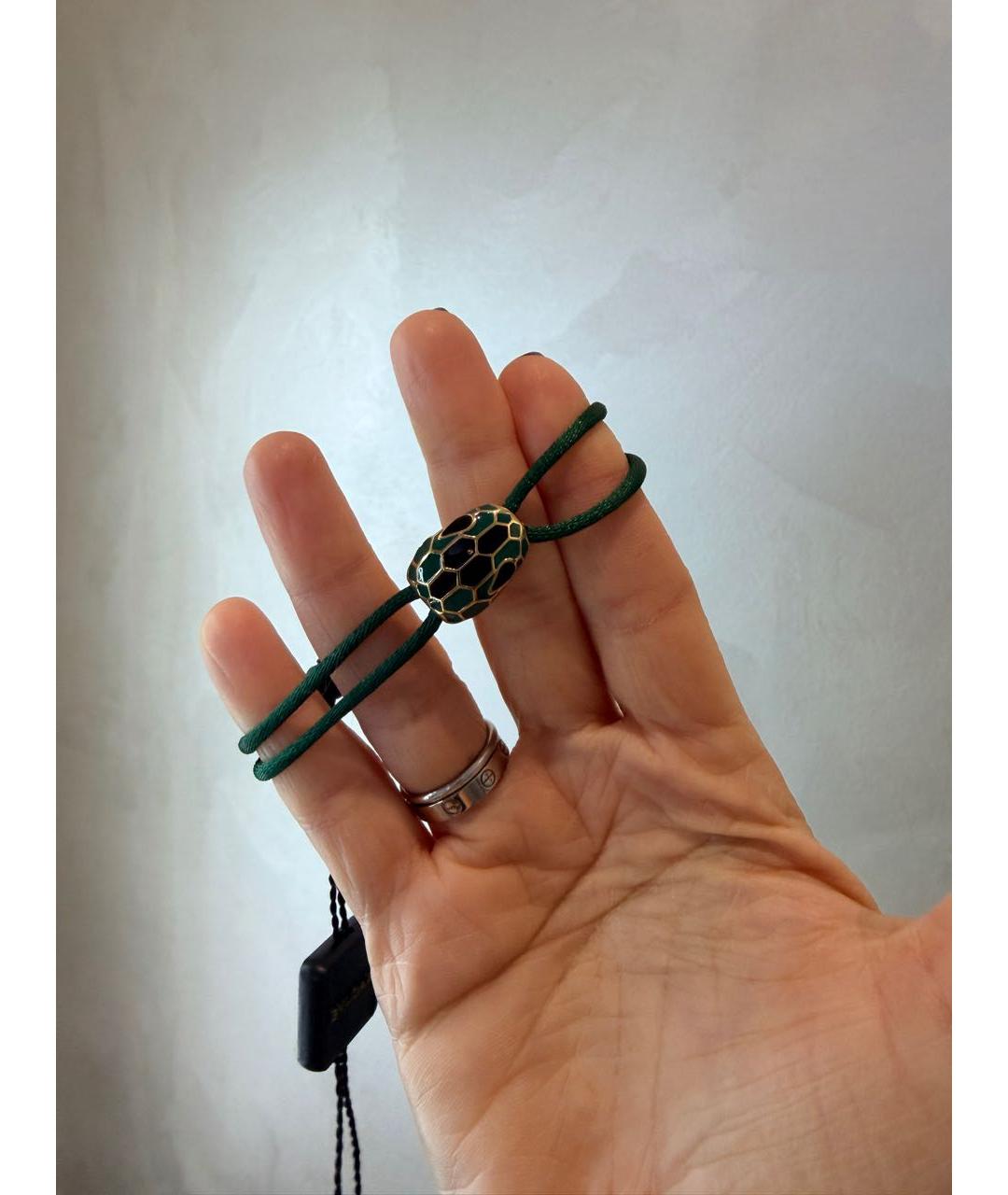 BVLGARI Зеленый браслет, фото 6