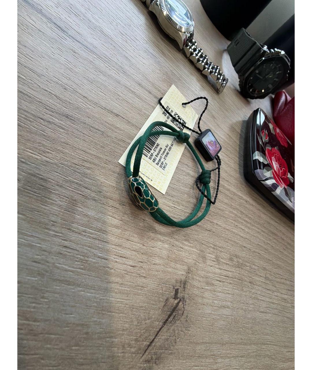 BVLGARI Зеленый браслет, фото 4
