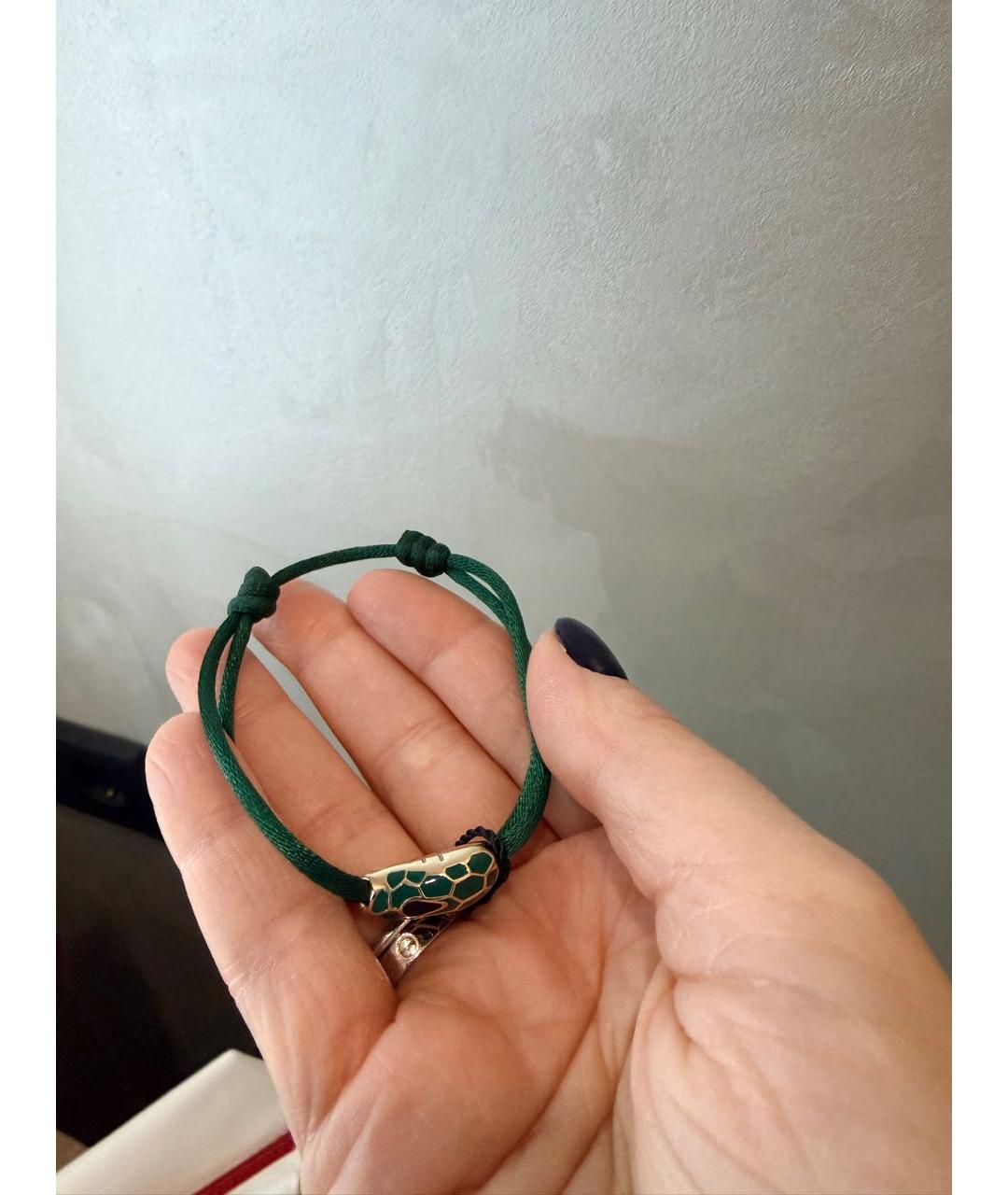 BVLGARI Зеленый браслет, фото 2