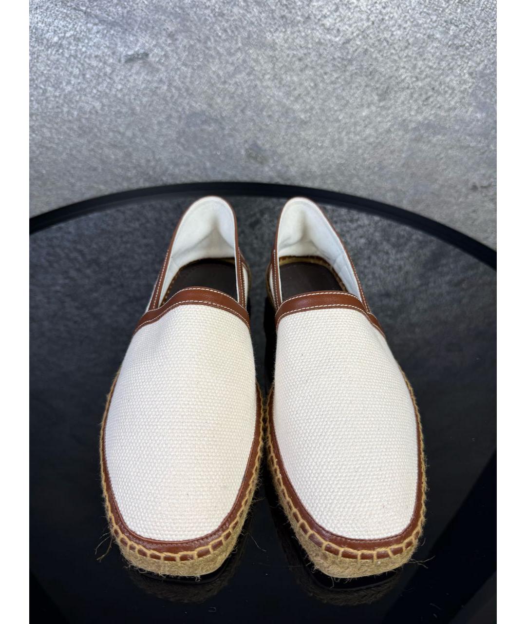 TOM FORD Белые текстильные эспадрильи, фото 2