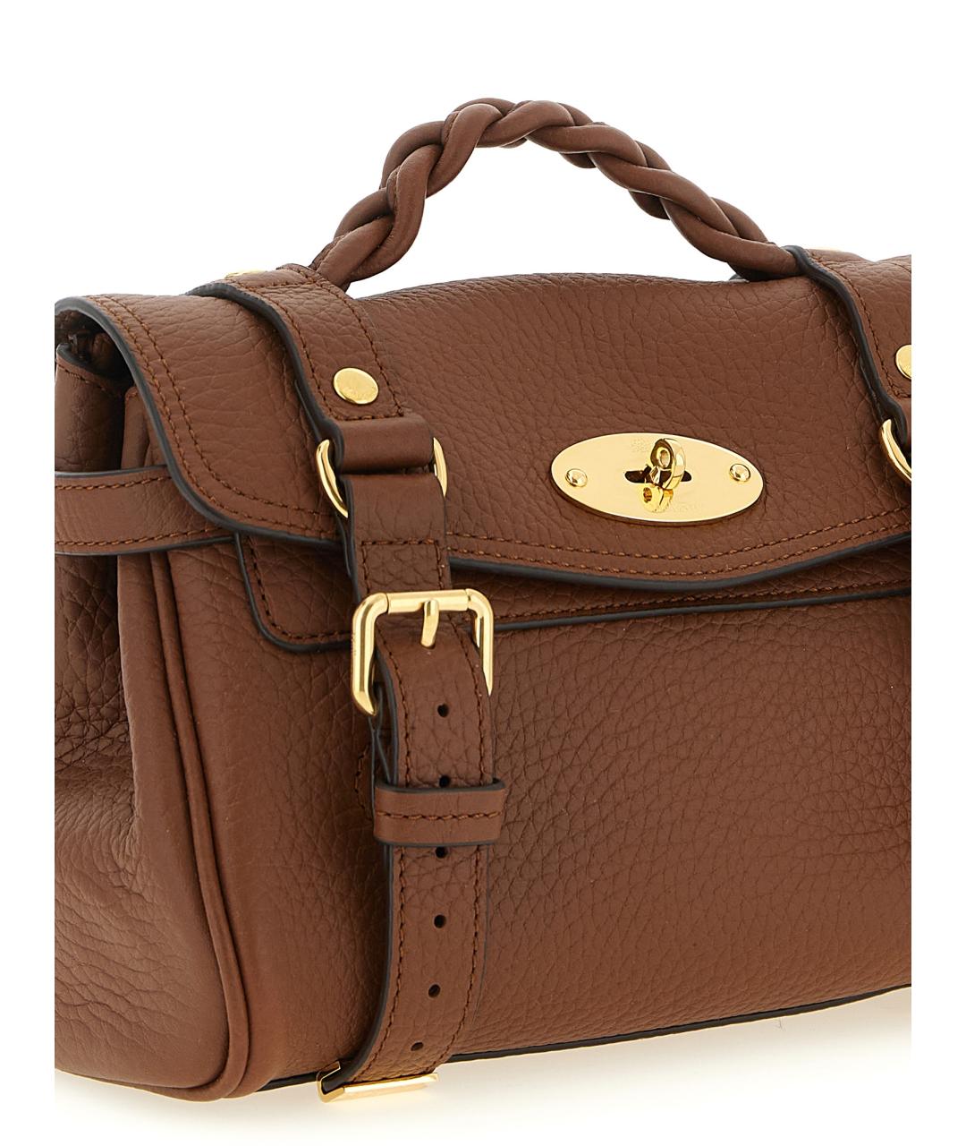 MULBERRY Коричневая кожаная сумка тоут, фото 3