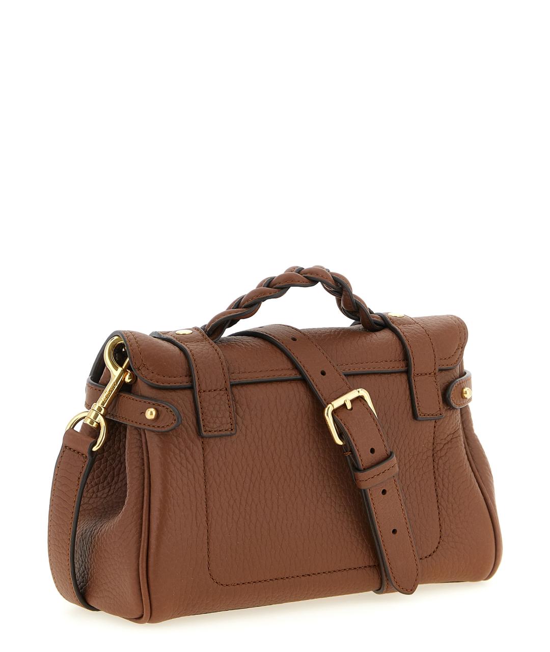 MULBERRY Коричневая кожаная сумка тоут, фото 2