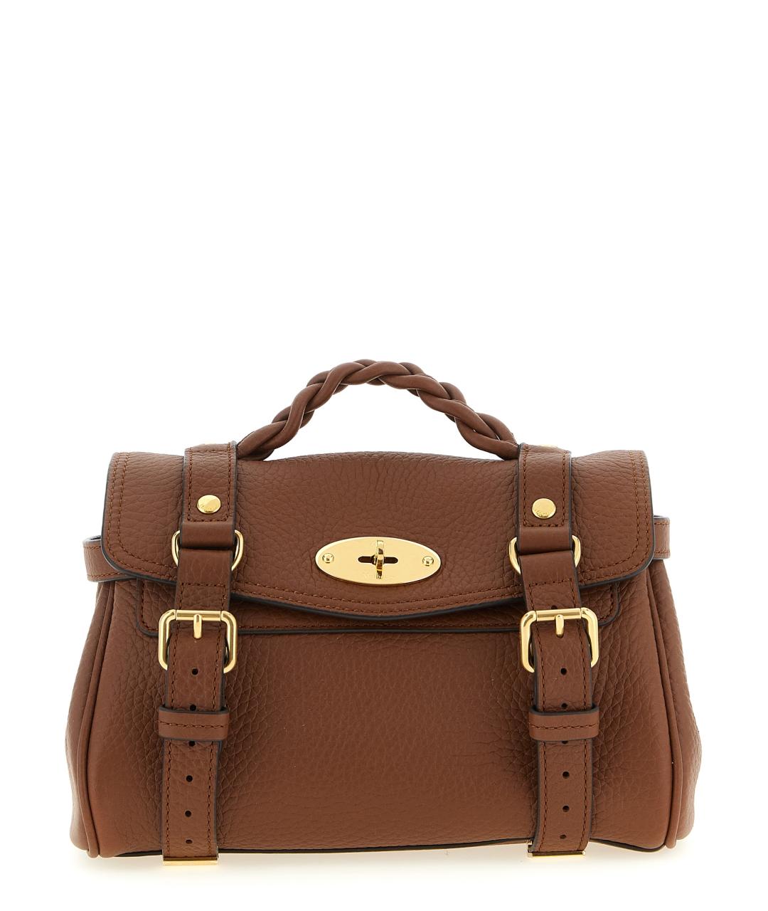 MULBERRY Коричневая кожаная сумка тоут, фото 1