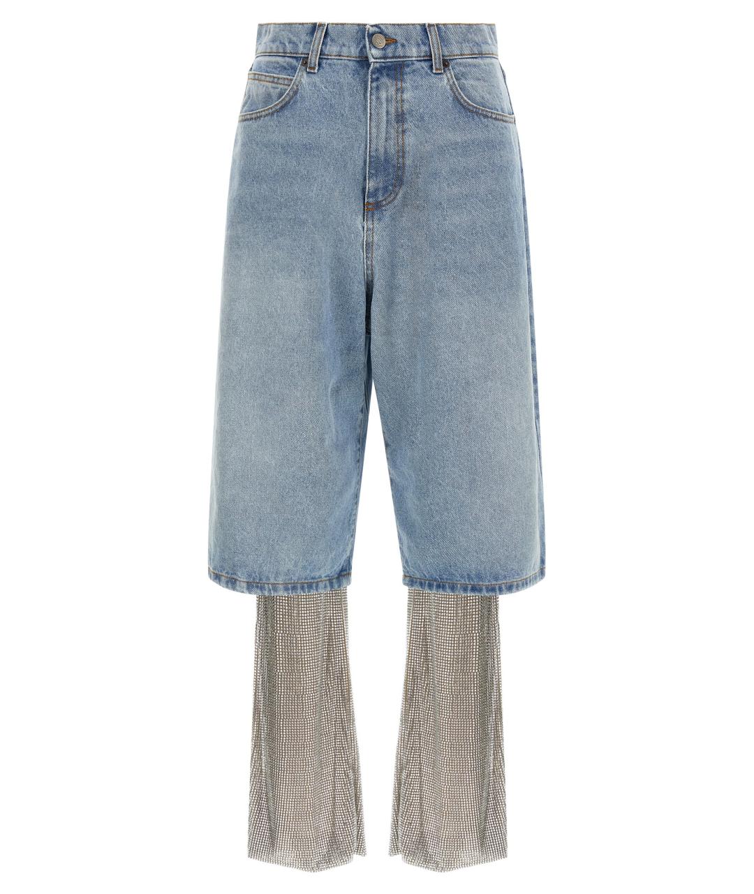 GIUSEPPE DI MORABITO Мульти хлопковые прямые джинсы, фото 1