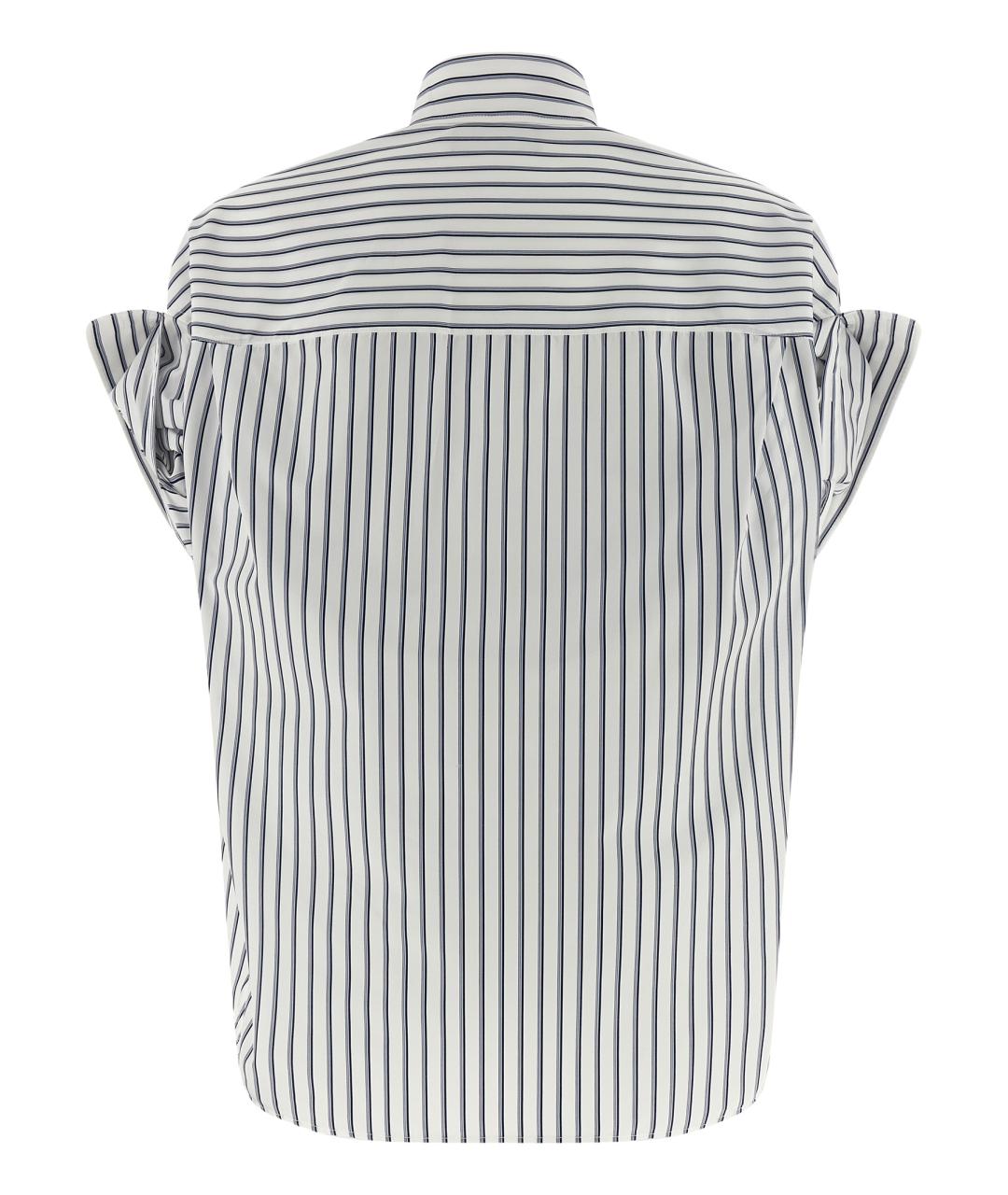 BALENCIAGA Белая хлопковая рубашка, фото 2