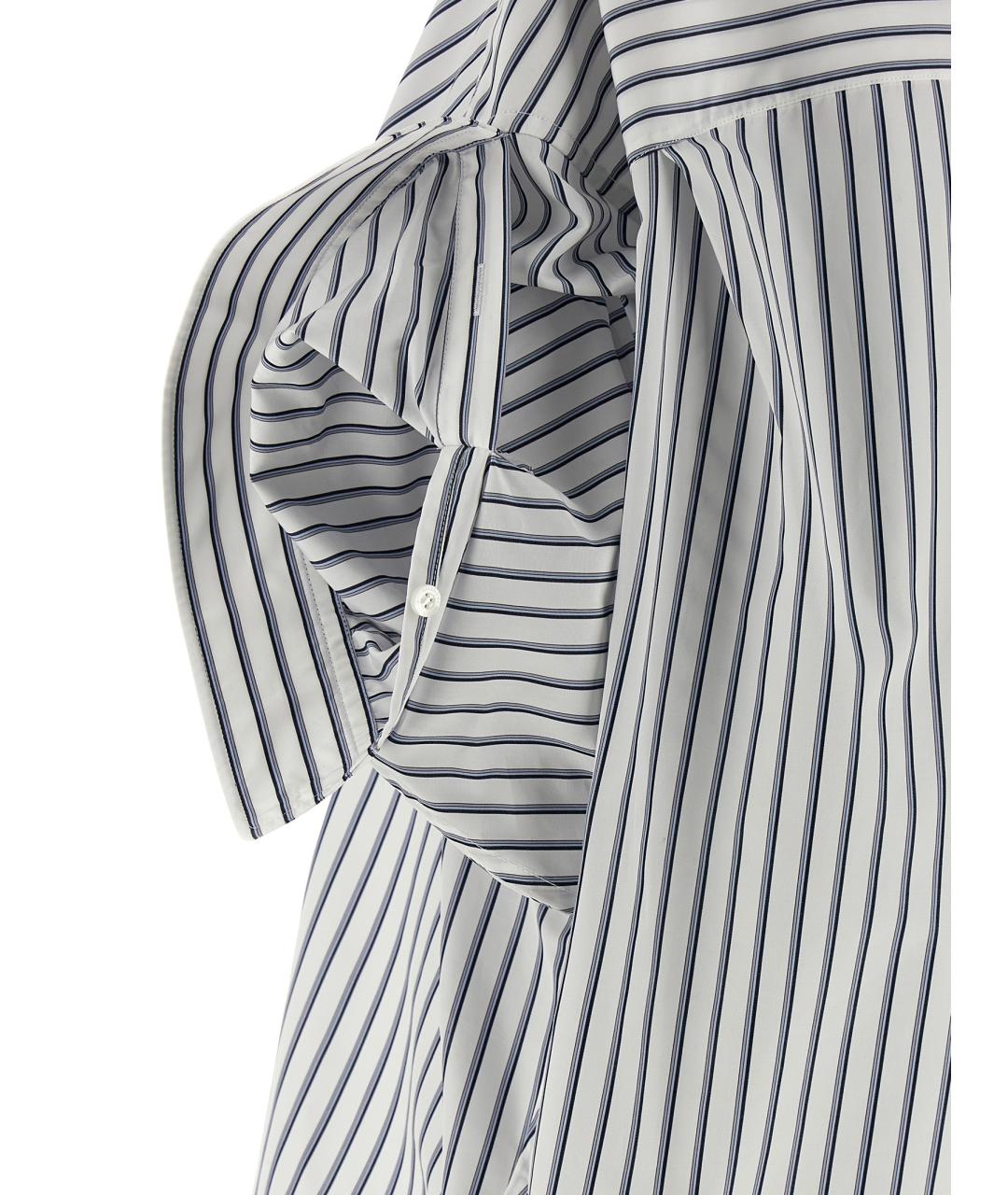 BALENCIAGA Белая хлопковая рубашка, фото 4