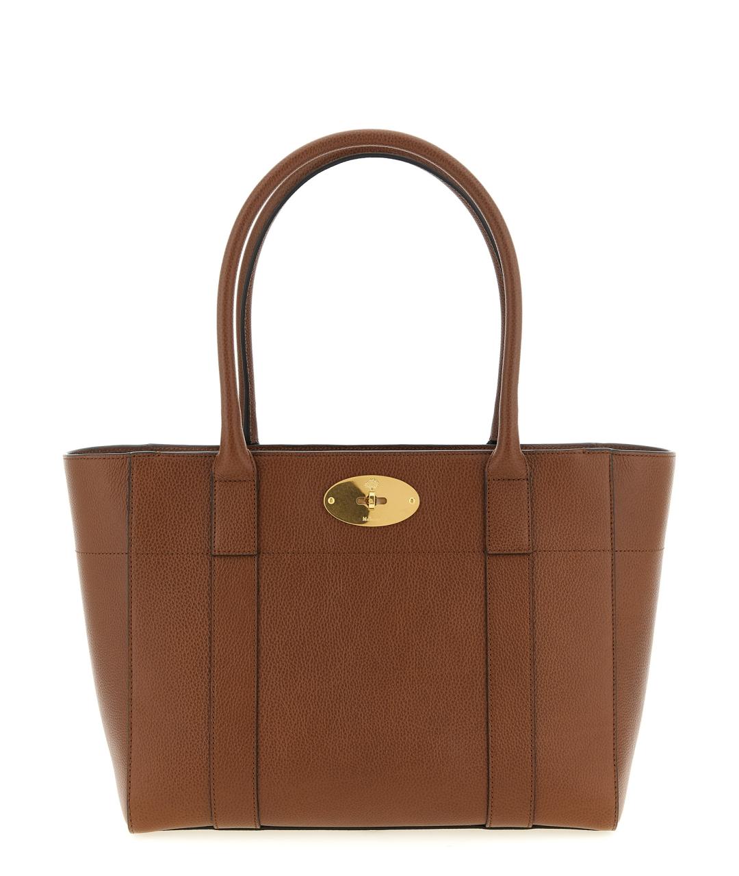 MULBERRY Коричневая кожаная сумка тоут, фото 1