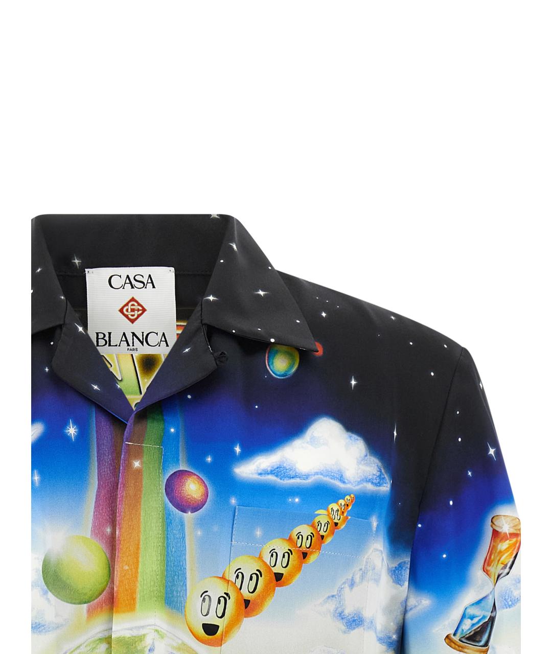 CASABLANCA Мульти шелковая кэжуал рубашка, фото 3