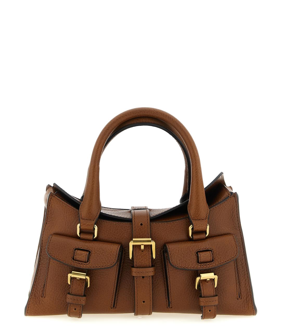 MULBERRY Коричневая кожаная сумка тоут, фото 1