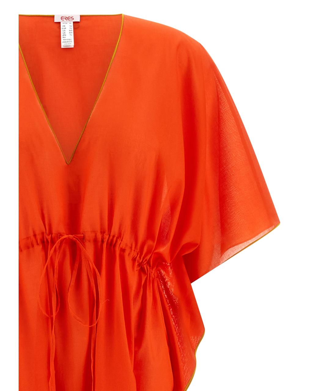 Eres Оранжевая хлопковая туника, фото 3
