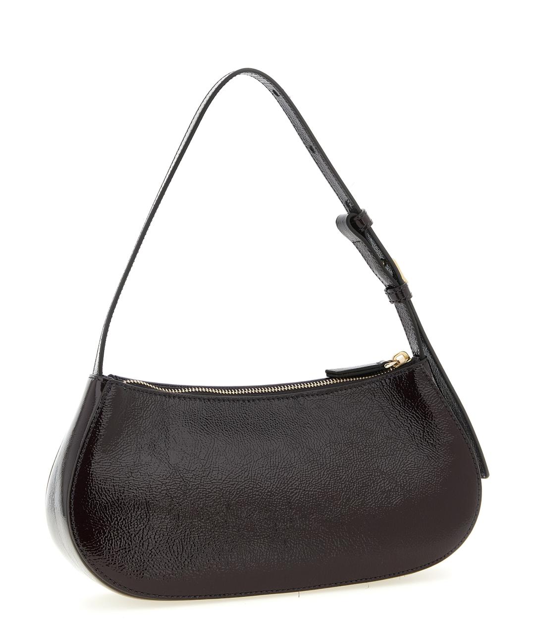 MULBERRY Фиолетовая кожаная сумка через плечо, фото 2