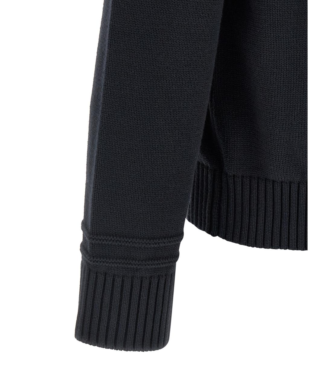 GUCCI Темно-синий хлопковый джемпер / свитер, фото 4