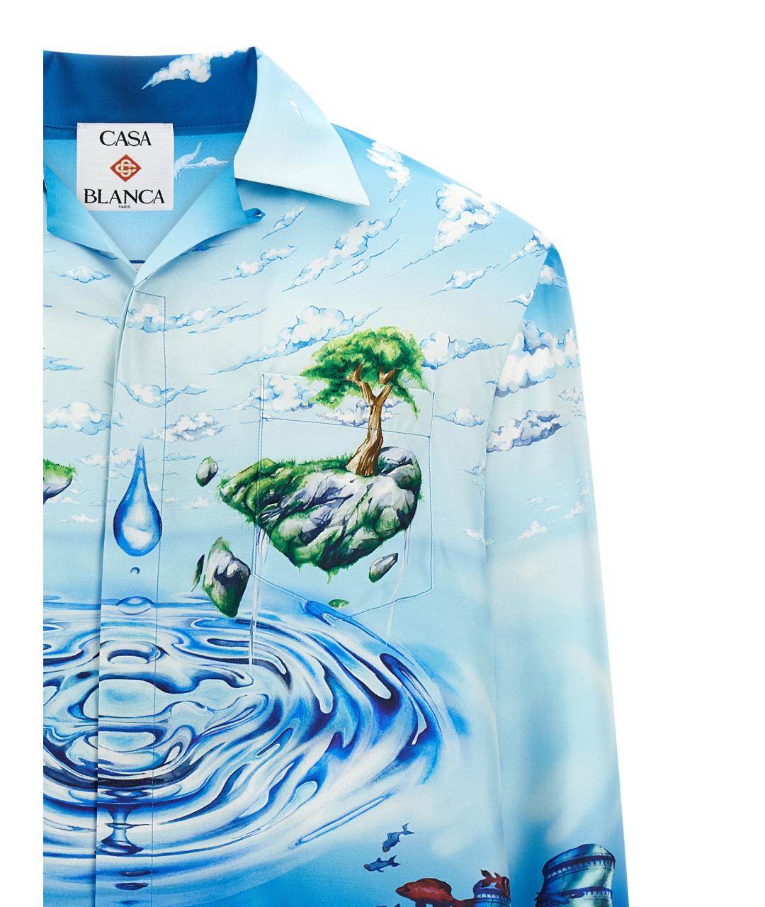 CASABLANCA Мульти шелковая кэжуал рубашка, фото 3