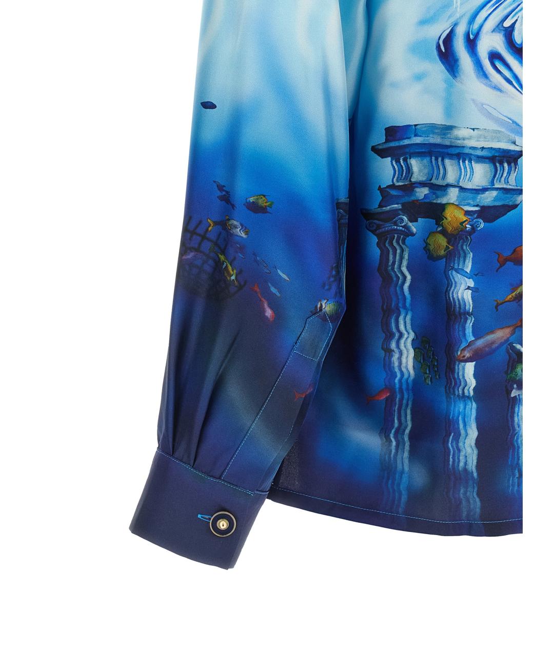 CASABLANCA Мульти шелковая кэжуал рубашка, фото 4