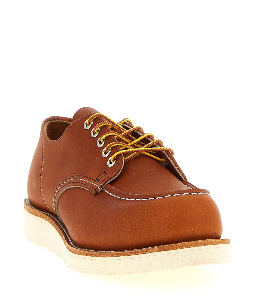 RED WING Коричневые кожаные низкие ботинки, фото 2