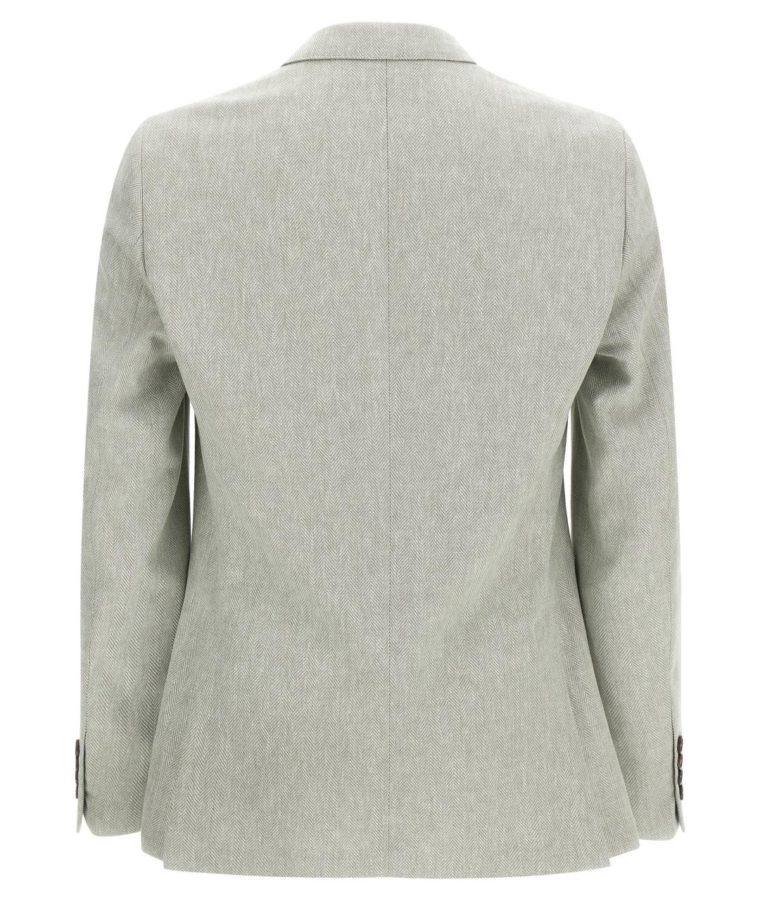 PAL ZILERI Зеленый льняной пиджак, фото 2