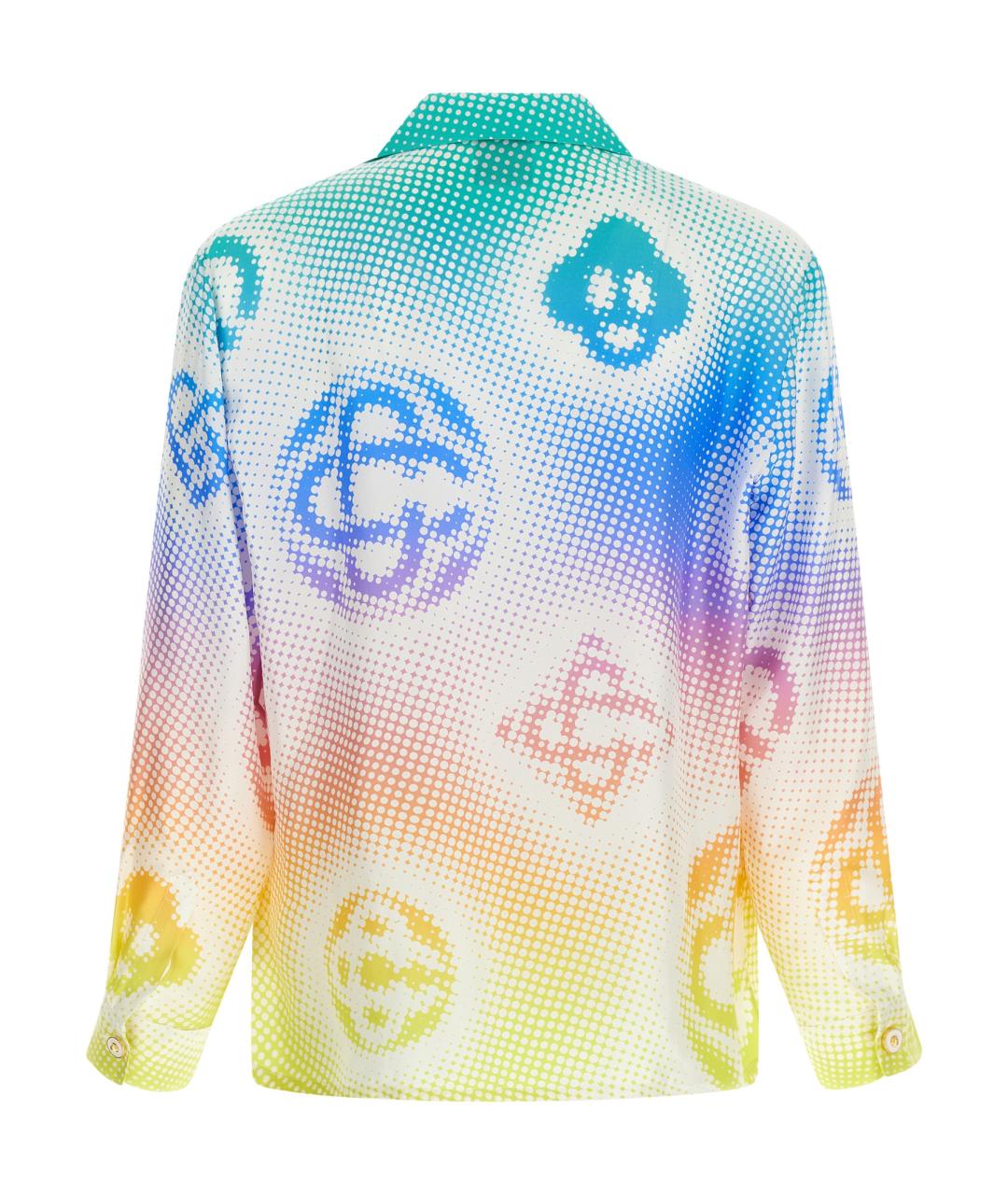 CASABLANCA Мульти шелковая кэжуал рубашка, фото 2