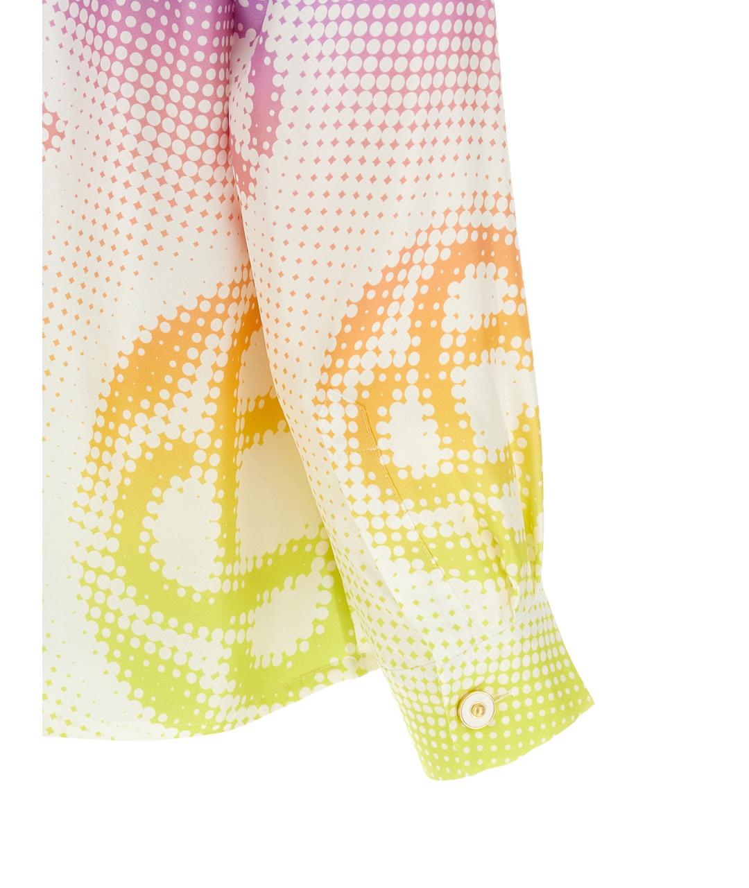 CASABLANCA Мульти шелковая кэжуал рубашка, фото 4