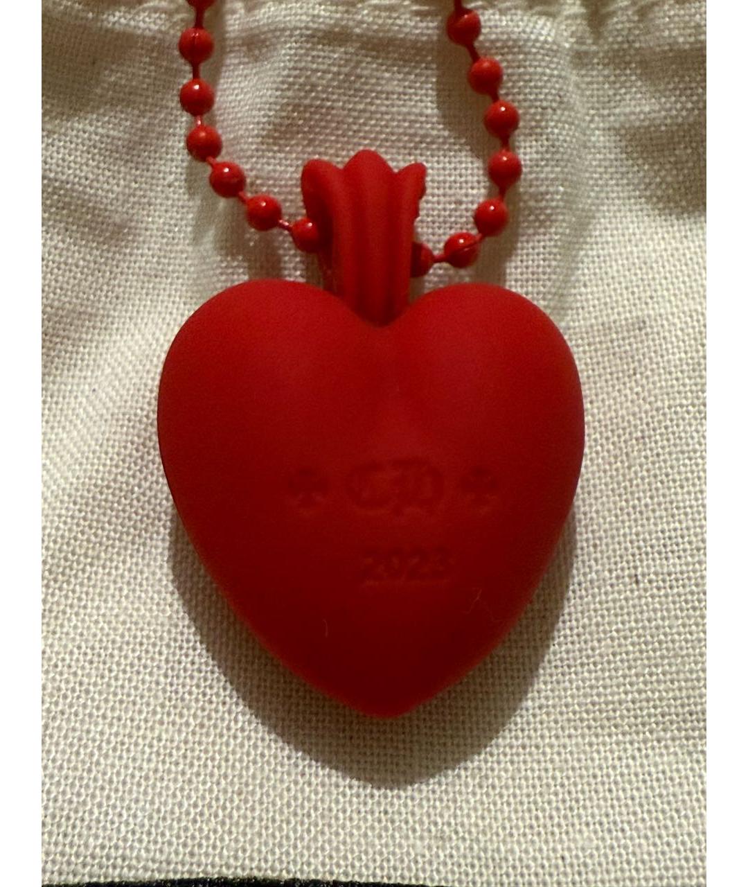 CHROME HEARTS Красное колье, фото 3