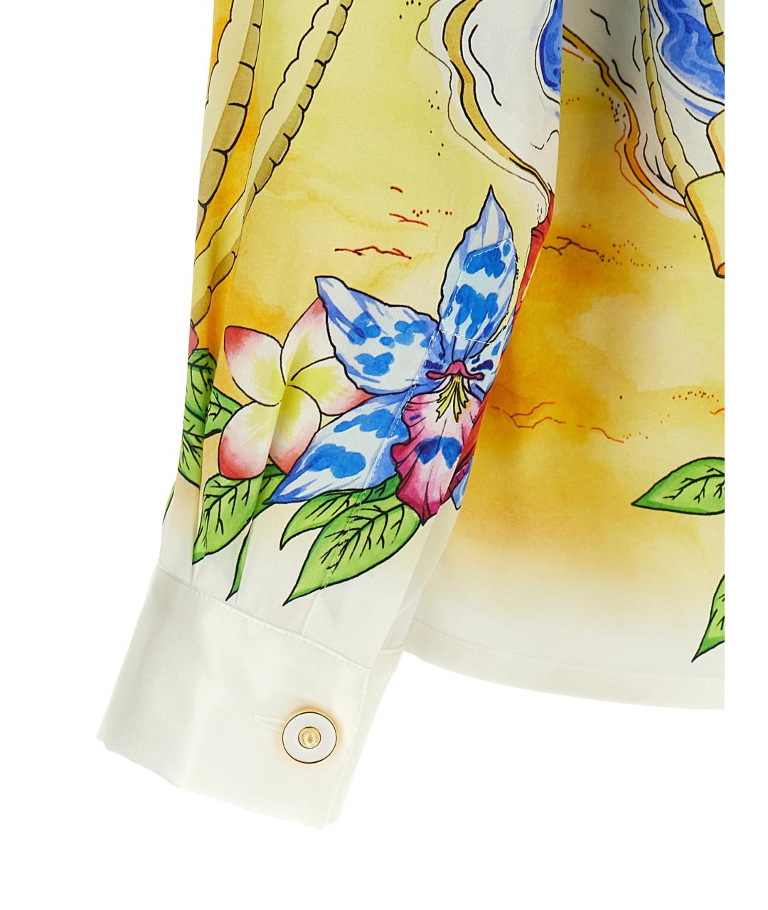 CASABLANCA Мульти шелковая кэжуал рубашка, фото 4