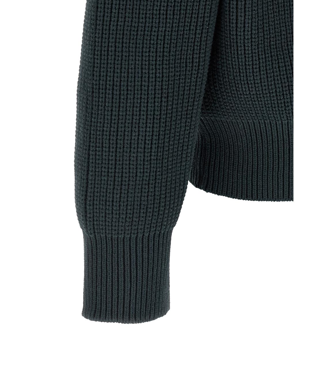 DSQUARED2 Темно-синий хлопковый кардиган, фото 4