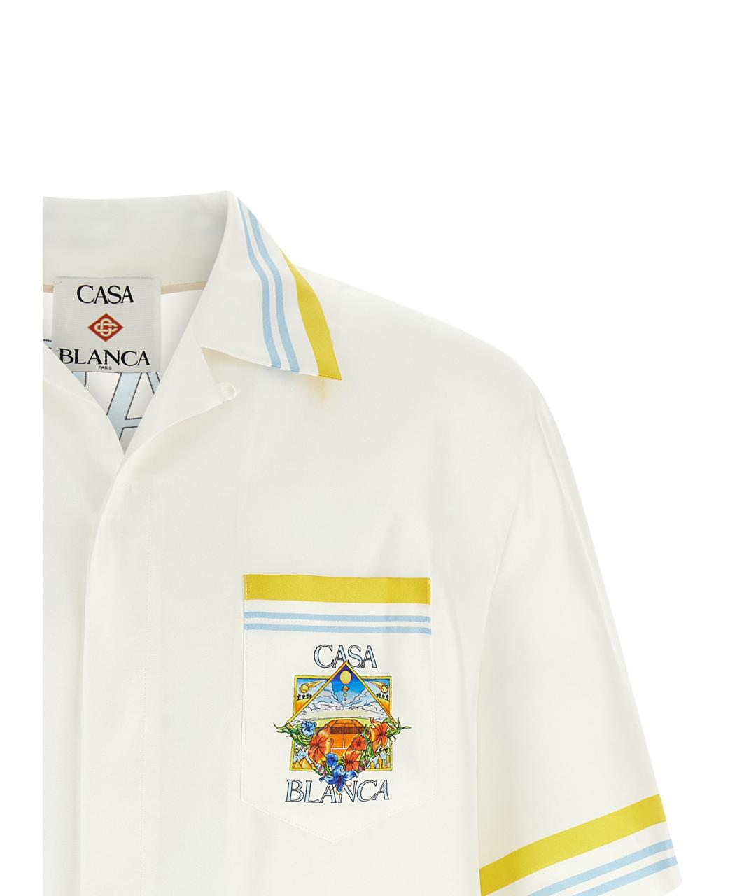 CASABLANCA Мульти шелковая кэжуал рубашка, фото 3