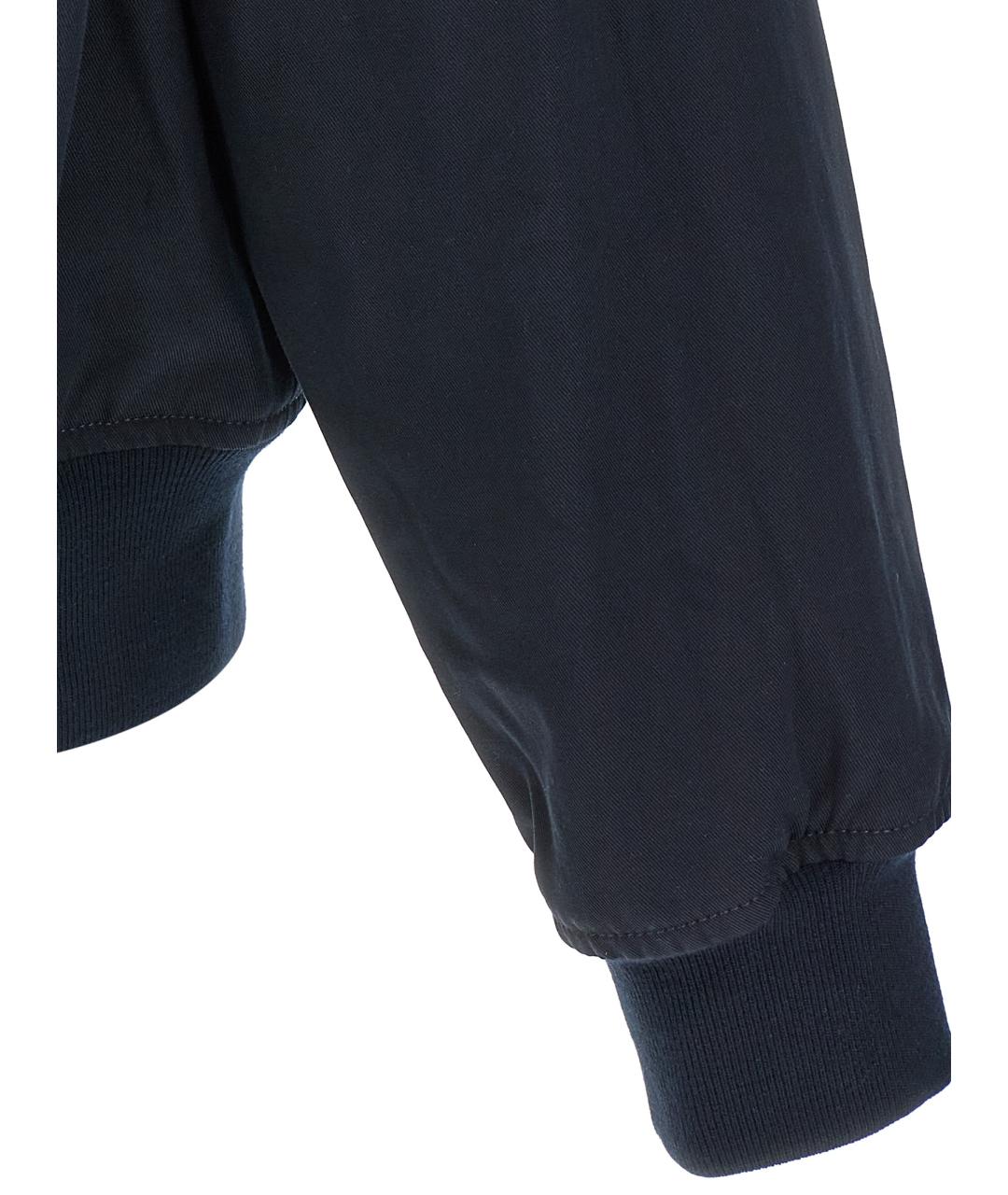 A.P.C. Темно-синяя хлопковая куртка, фото 4