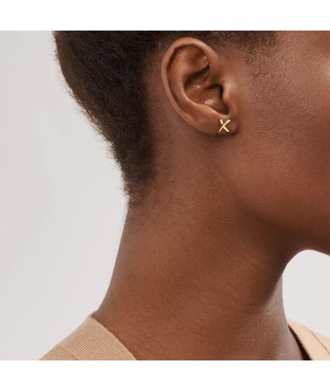 TIFFANY&CO Золотые серьги из желтого золота, фото 2