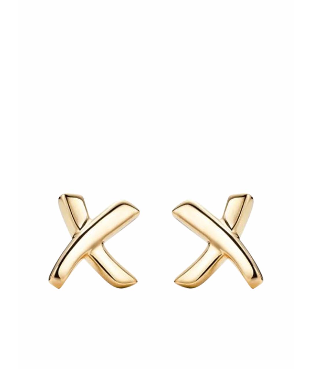 TIFFANY&CO Золотые серьги из желтого золота, фото 1