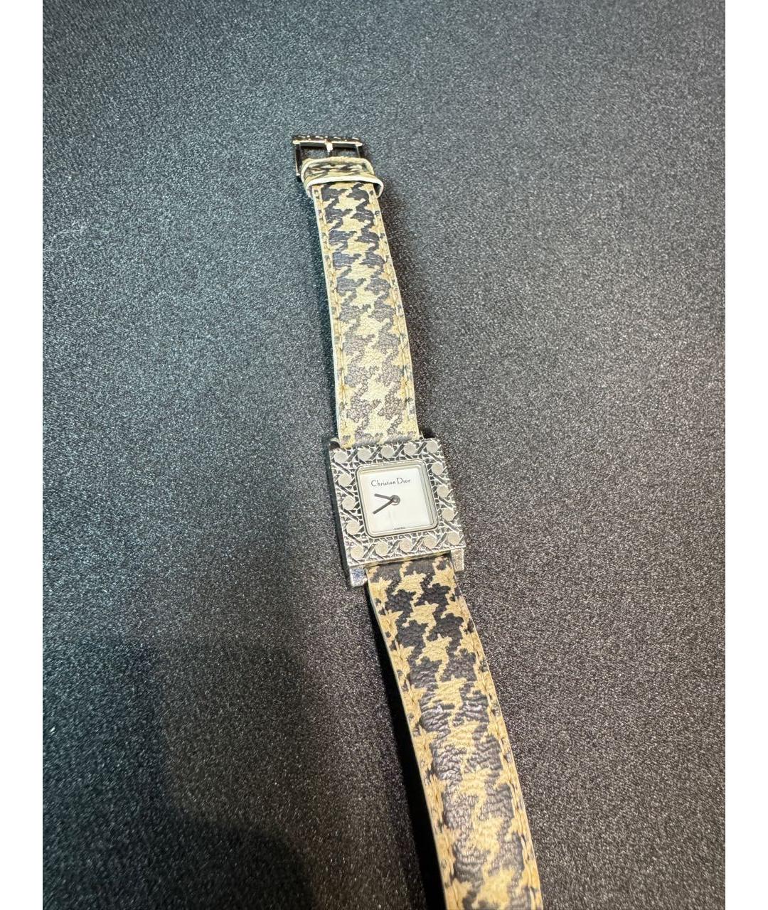 CHRISTIAN DIOR Серебряные металлические часы, фото 5