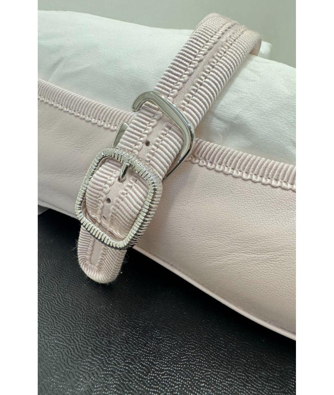 CHANEL Розовые кожаные балетки, фото 3