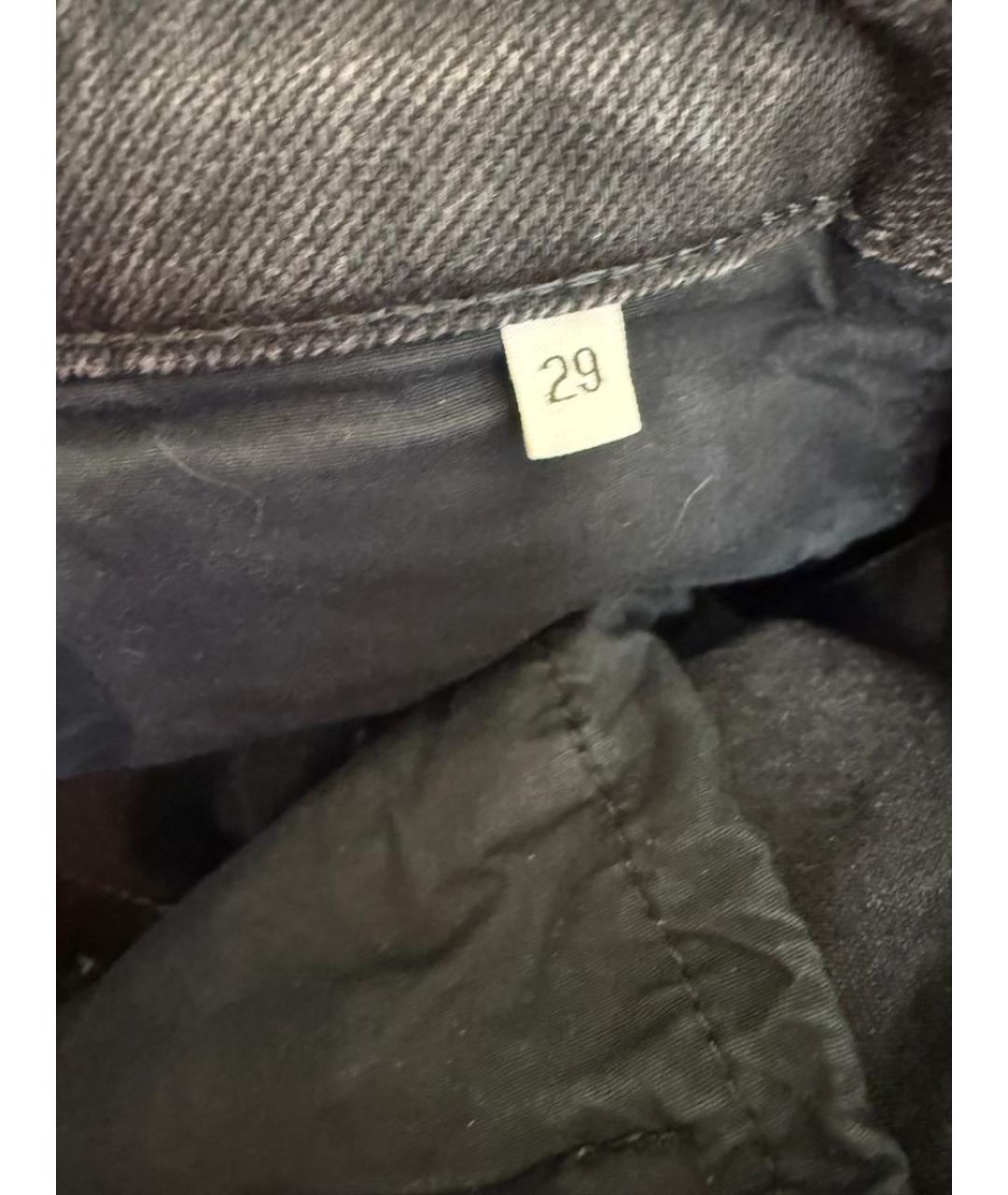 PRADA Черные прямые джинсы, фото 8