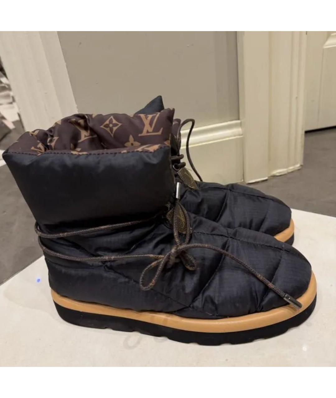 LOUIS VUITTON Черные ботинки, фото 7